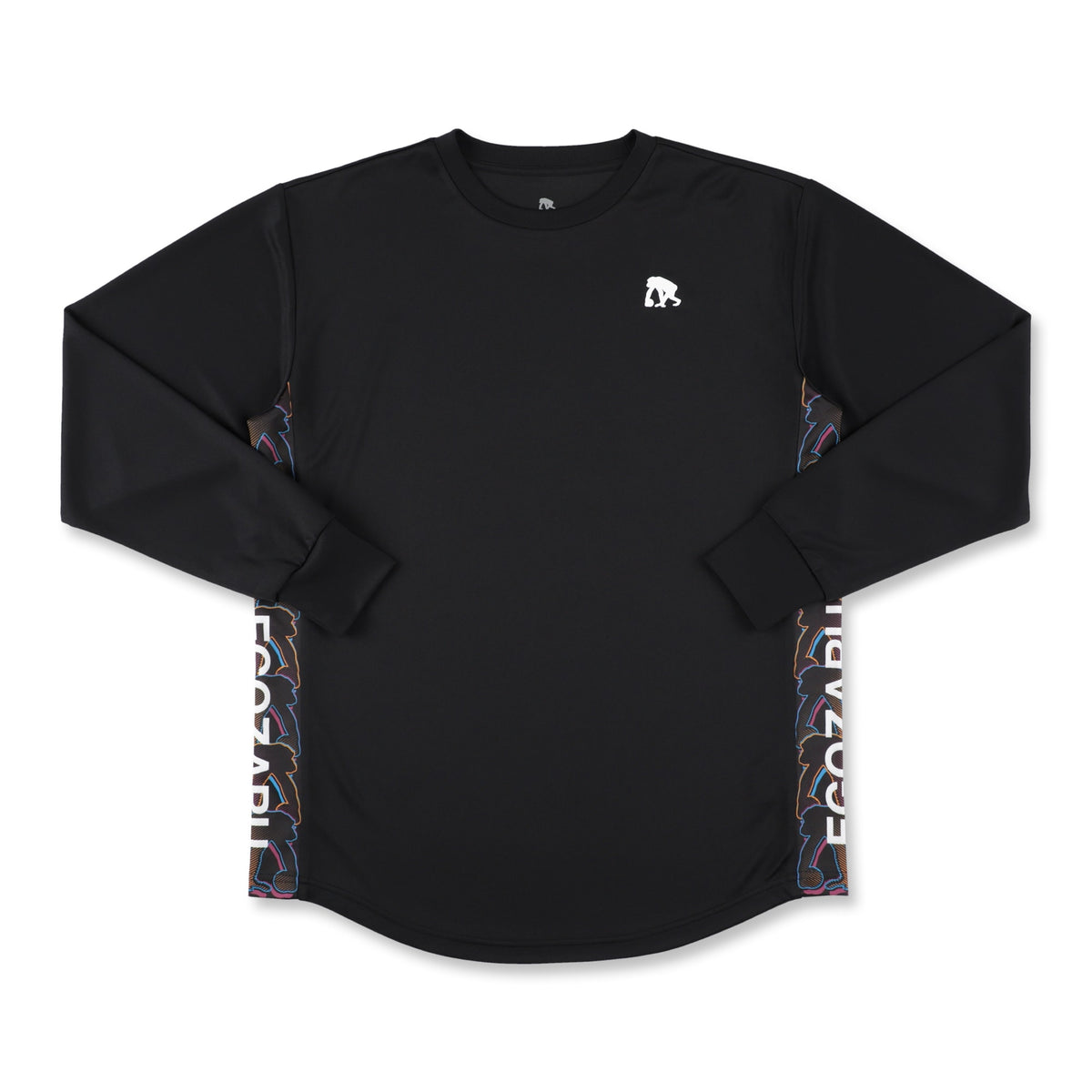 ゾーンメッシュ サイドパネル ロングスリーブTシャツ