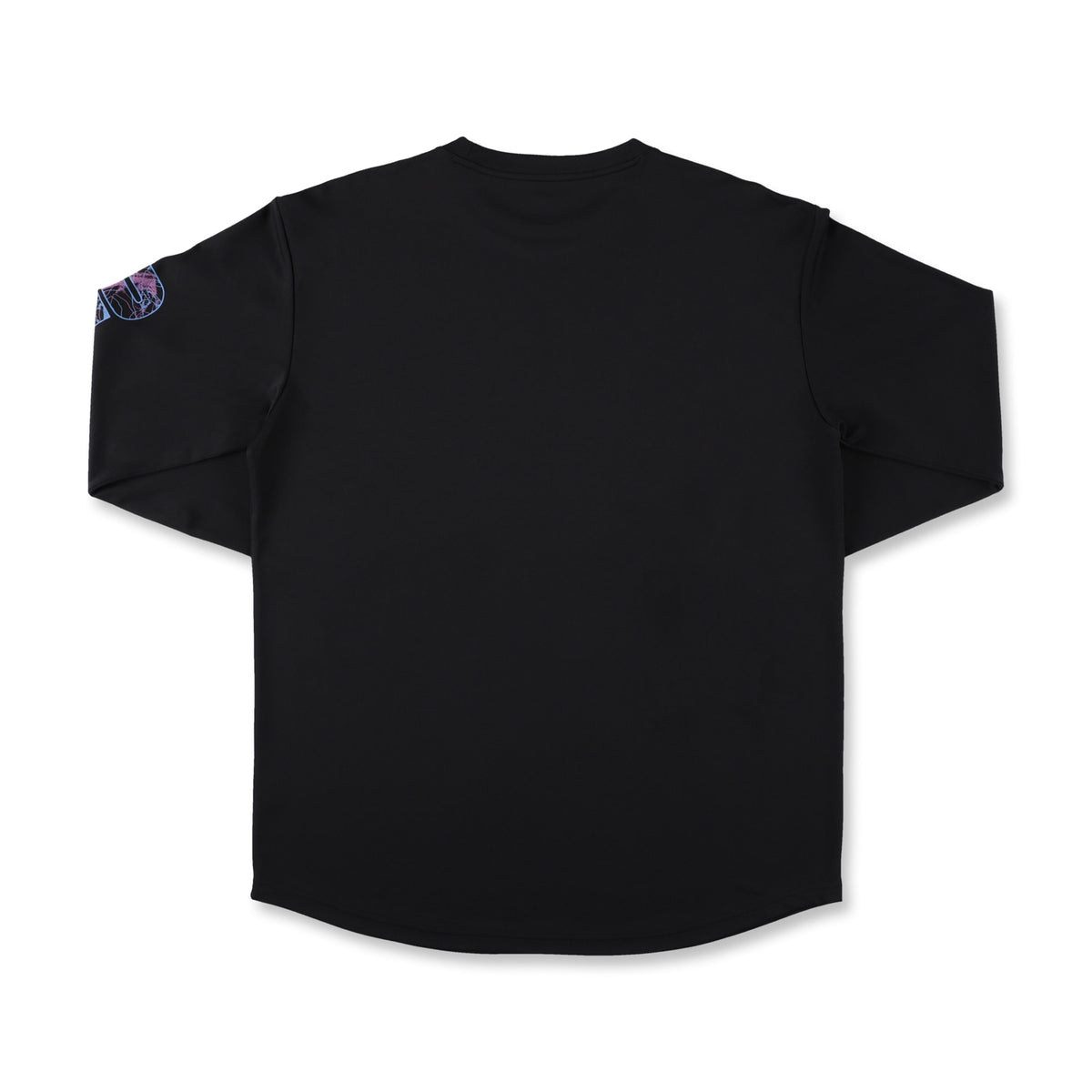 アブストラクトネス スリーブプリント ロングスリーブTシャツ