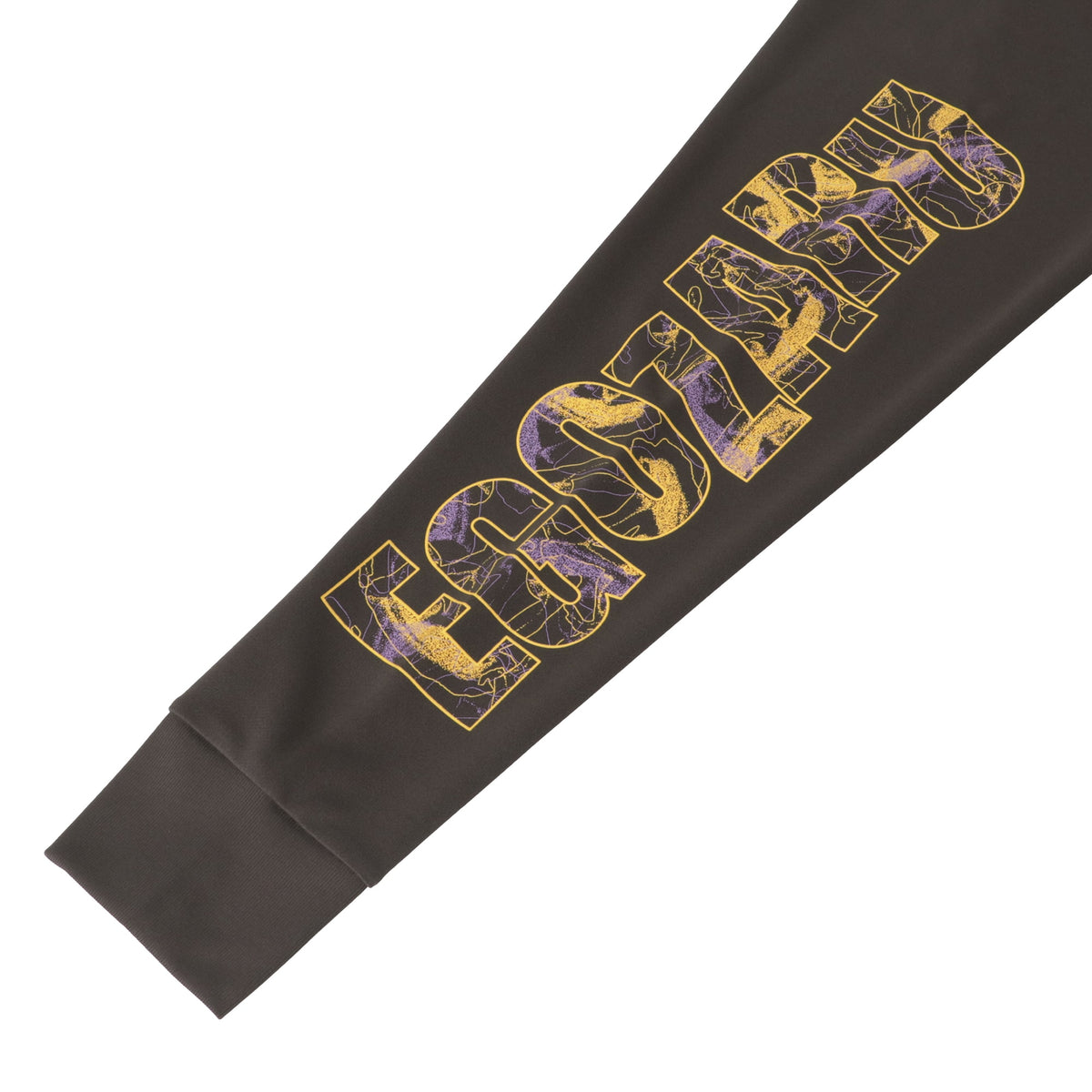 アブストラクトネス スリーブプリント ロングスリーブTシャツ