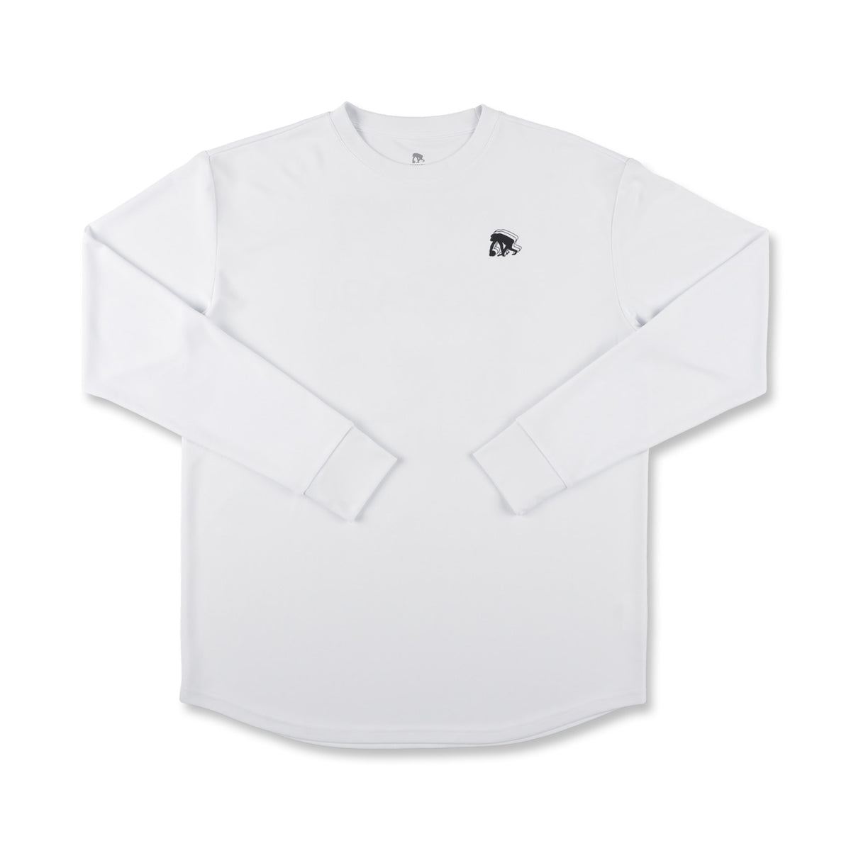 アブストラクトネス バックプリント ロングスリーブTシャツ