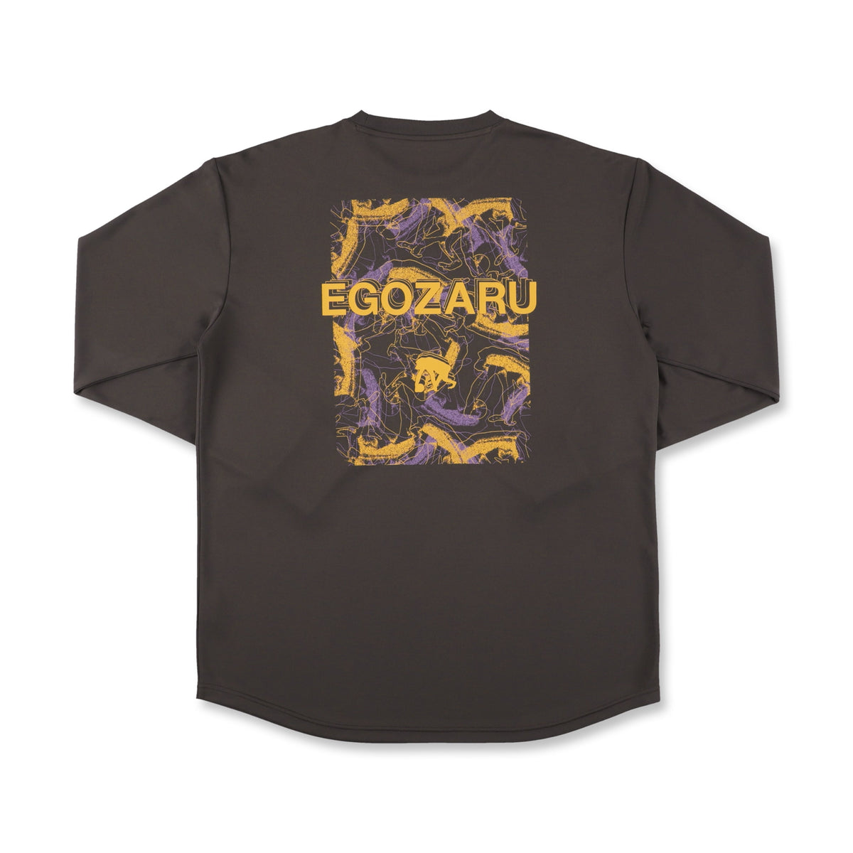 アブストラクトネス バックプリント ロングスリーブTシャツ