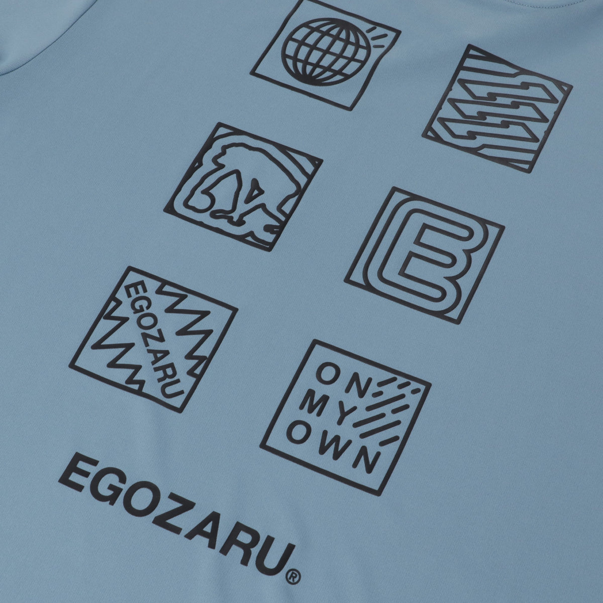 ポップアイコン バックプリント ロングスリーブTシャツ