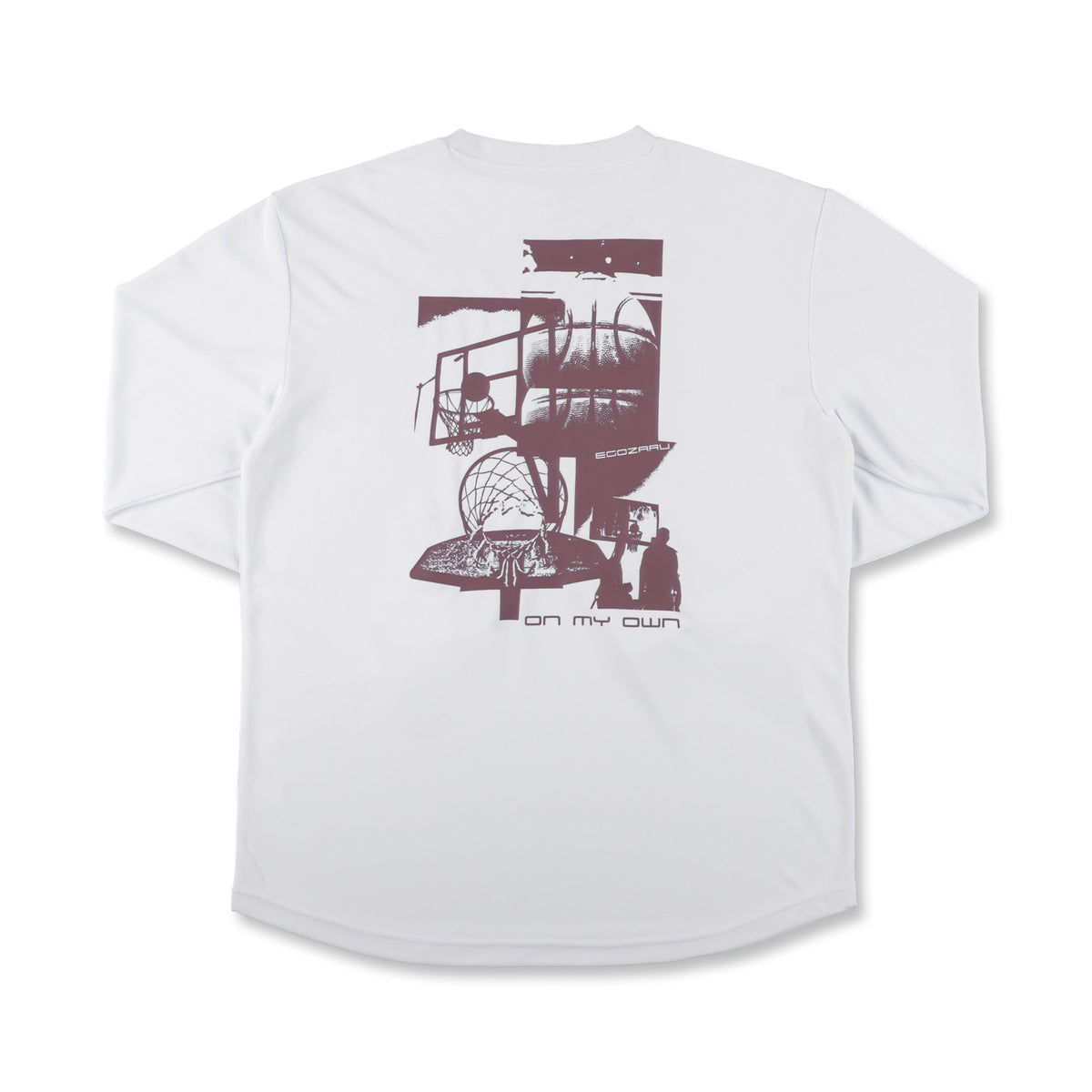 デイインデイアウト バックプリント ロングスリーブTシャツ