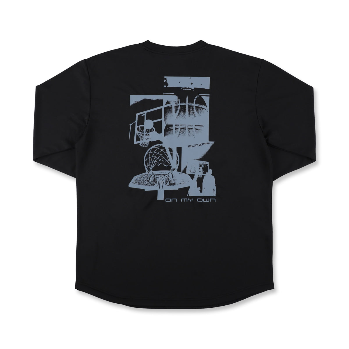 デイインデイアウト バックプリント ロングスリーブTシャツ