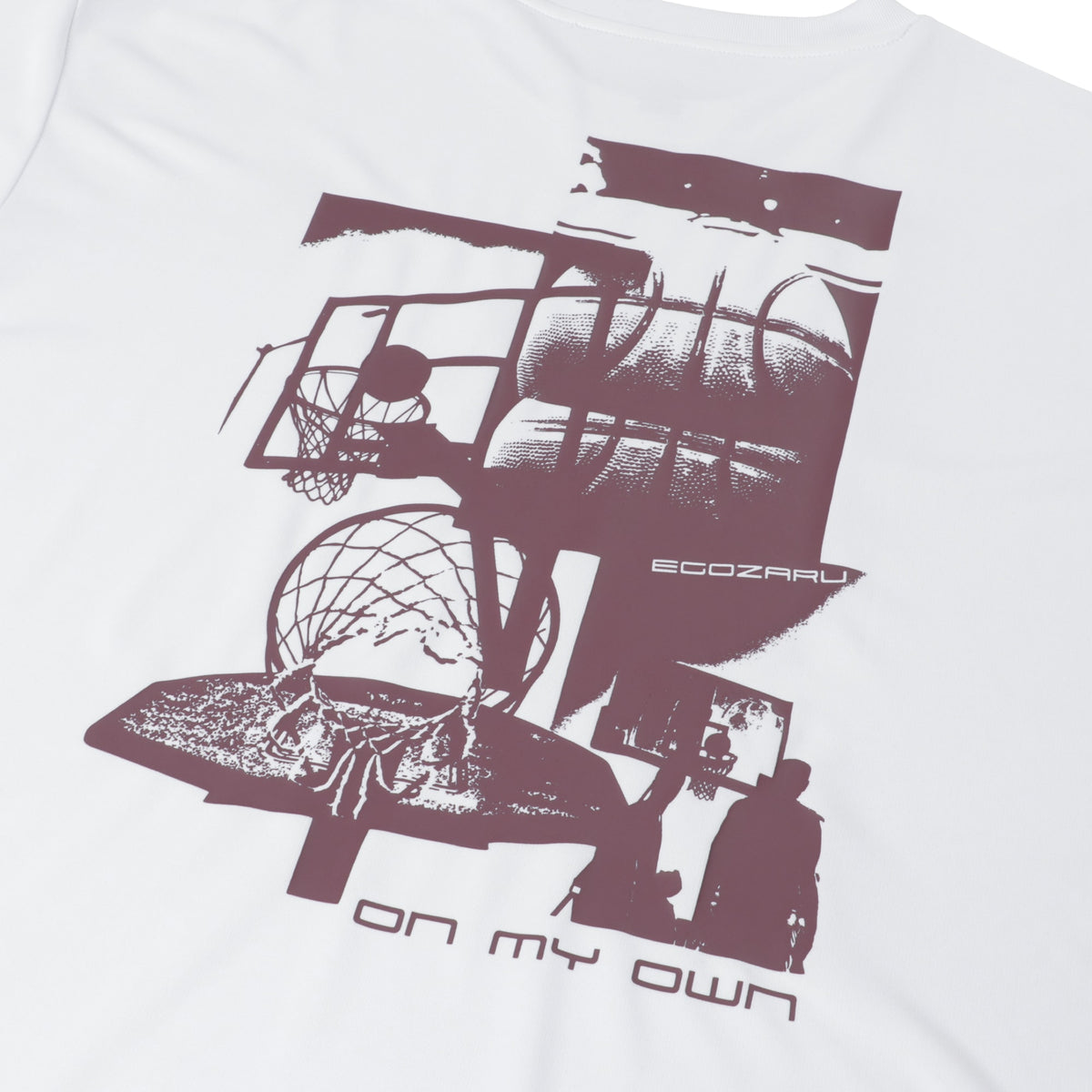 デイインデイアウト バックプリント ロングスリーブTシャツ