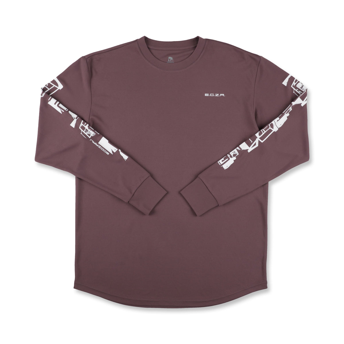デイインデイアウト スリーブプリント ロングスリーブTシャツ