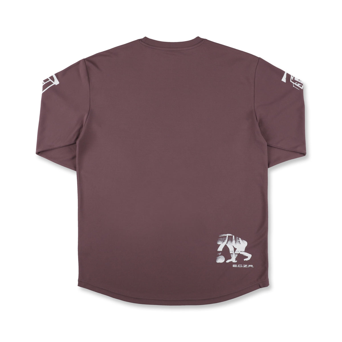 デイインデイアウト スリーブプリント ロングスリーブTシャツ