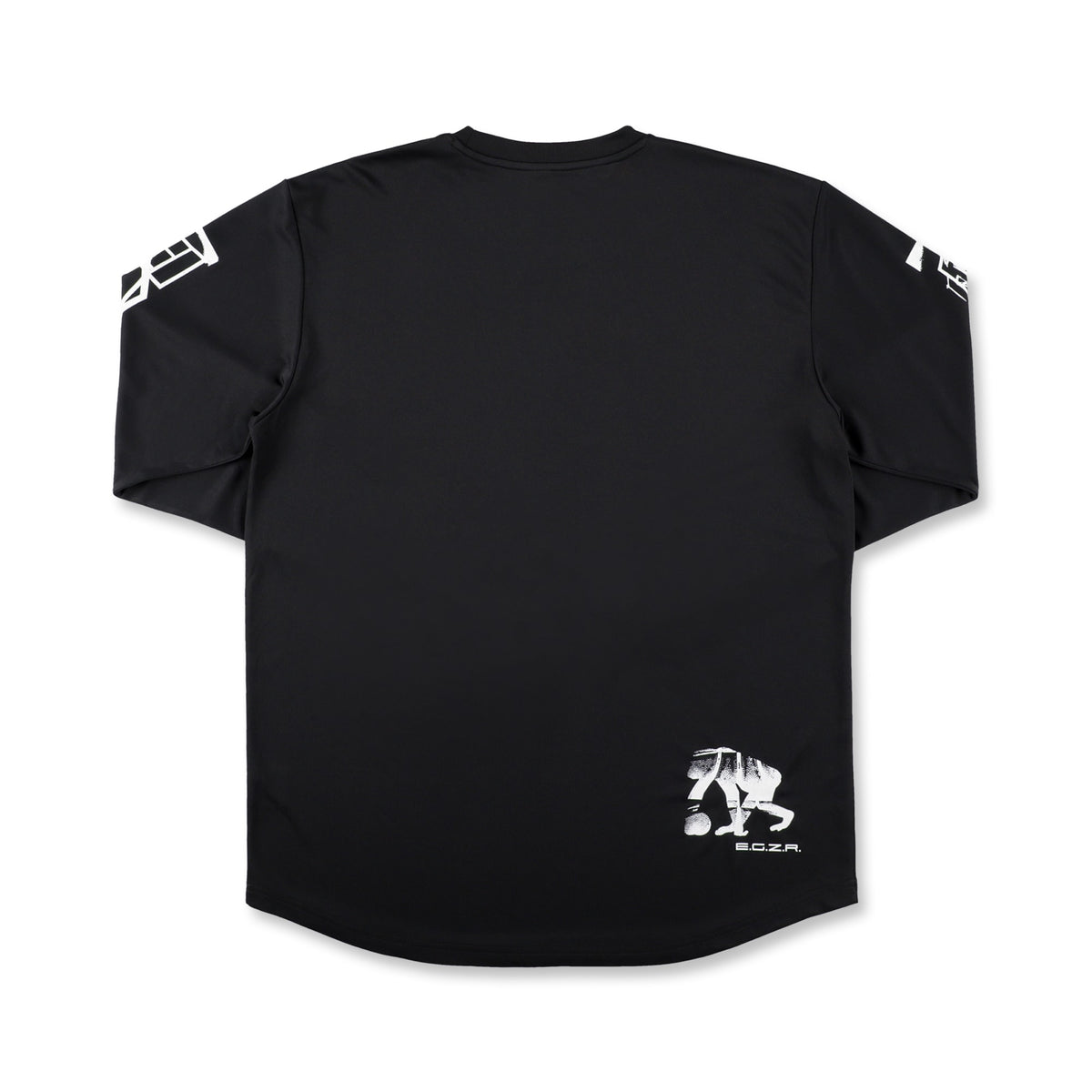 デイインデイアウト スリーブプリント ロングスリーブTシャツ