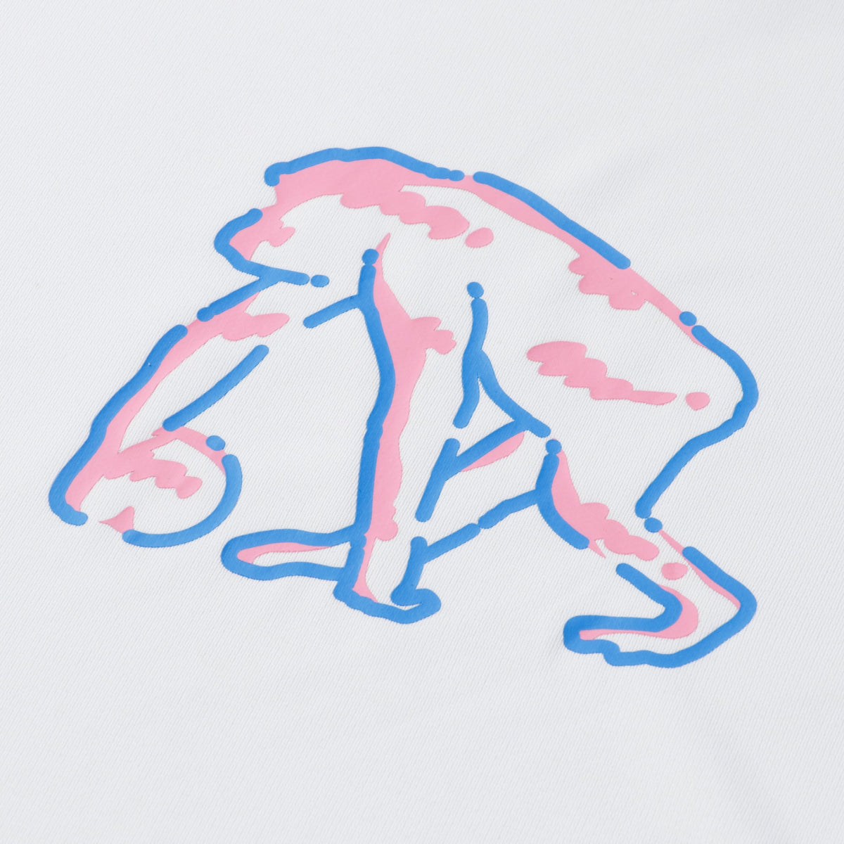 レトロスーベニア スリーブプリント ロングスリーブTシャツ