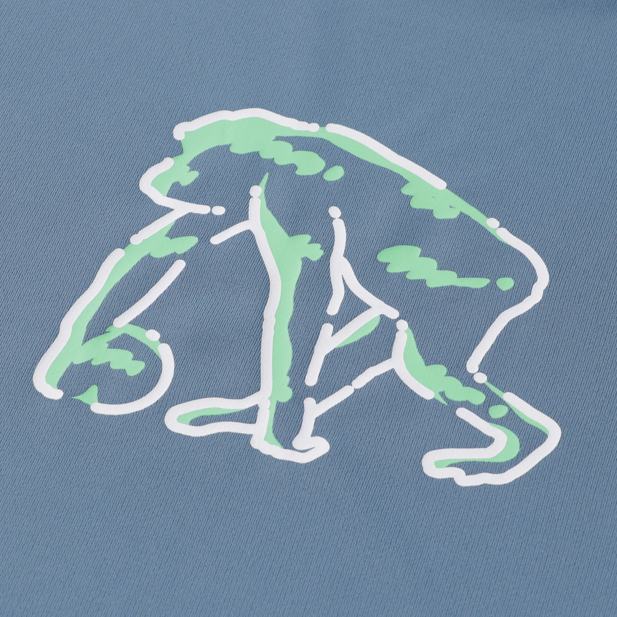 レトロスーベニア スリーブプリント ロングスリーブTシャツ