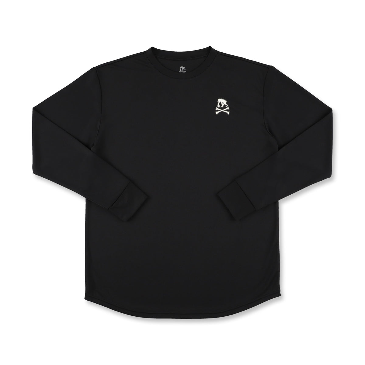 ボーンロゴ バックプリント ロングスリーブTシャツ