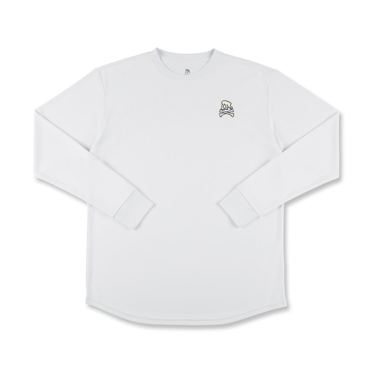 ボーンロゴ バックプリント ロングスリーブTシャツ