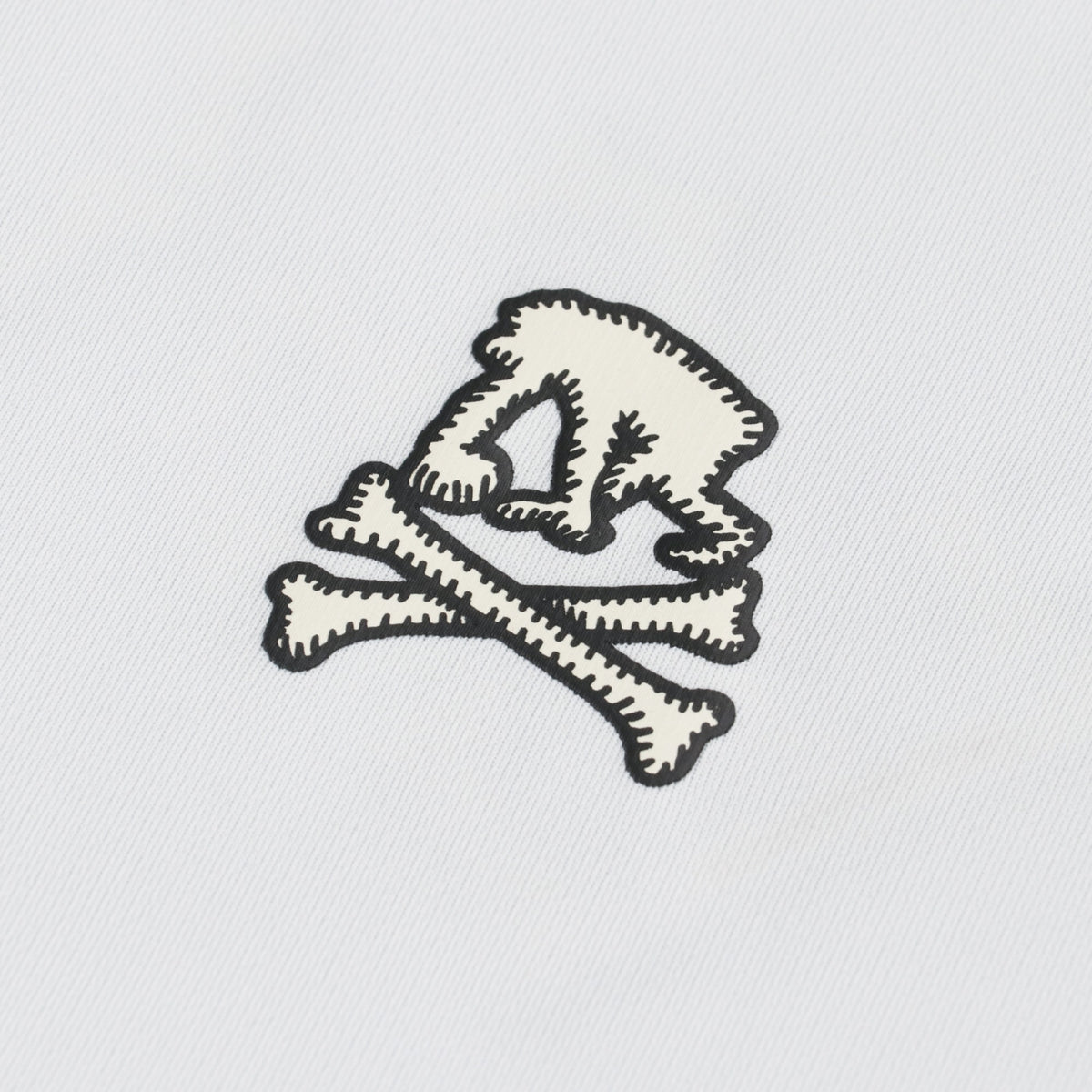 ボーンロゴ バックプリント ロングスリーブTシャツ