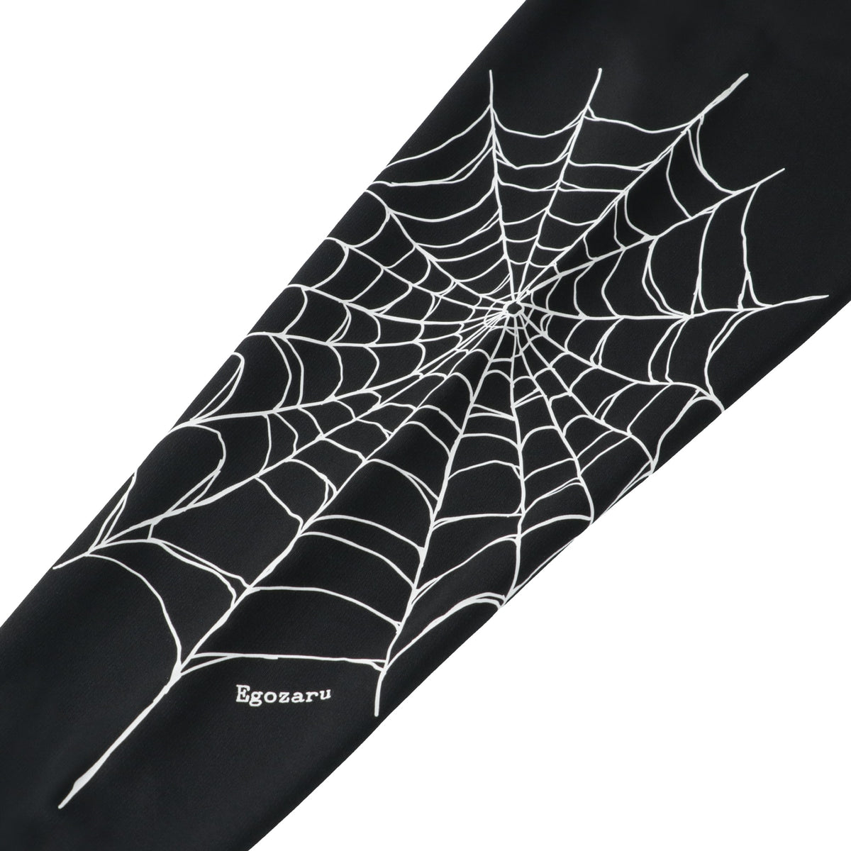 スパイダーウェブ スリーブプリント ロングスリーブTシャツ