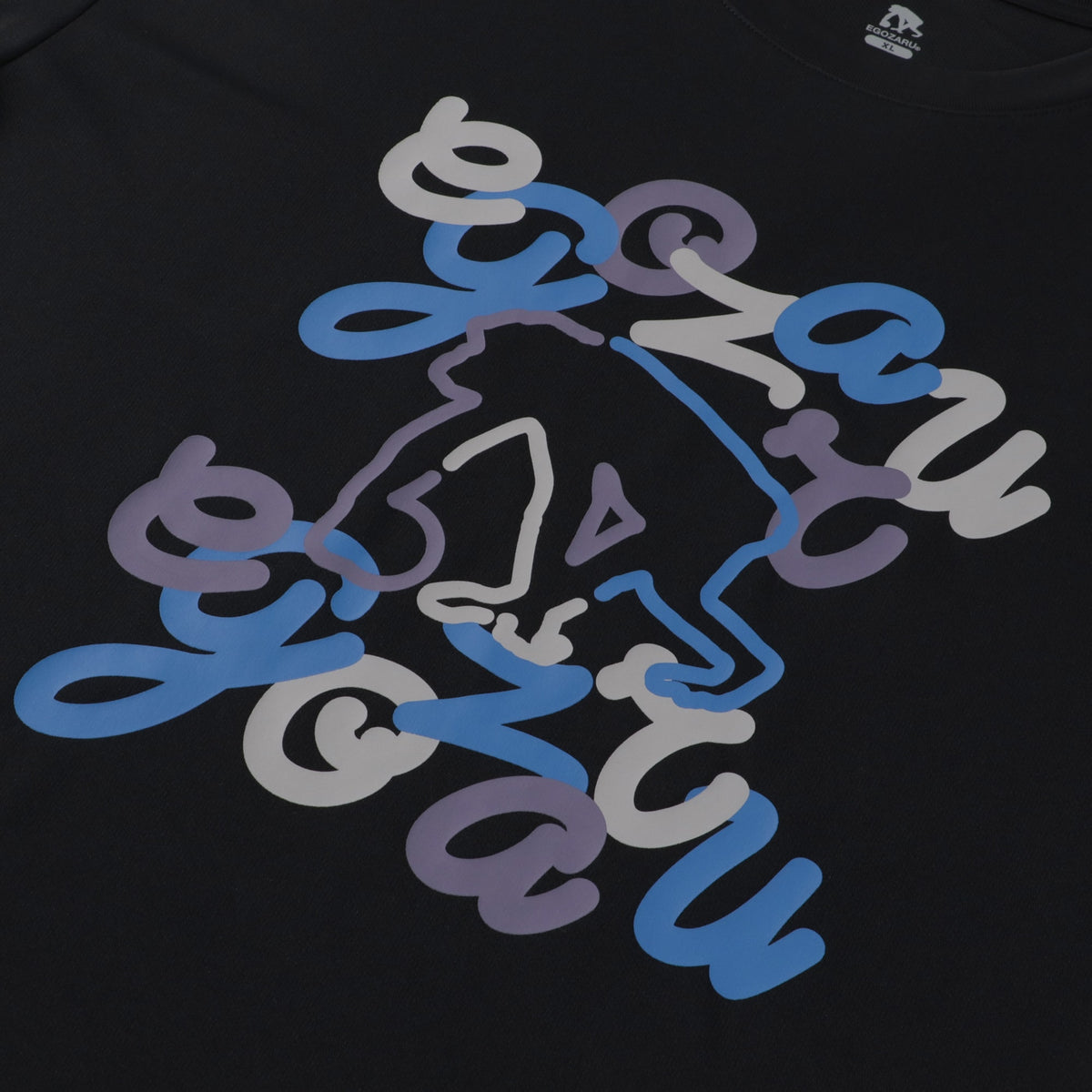 マルチスクリプト フロントプリント Tシャツ