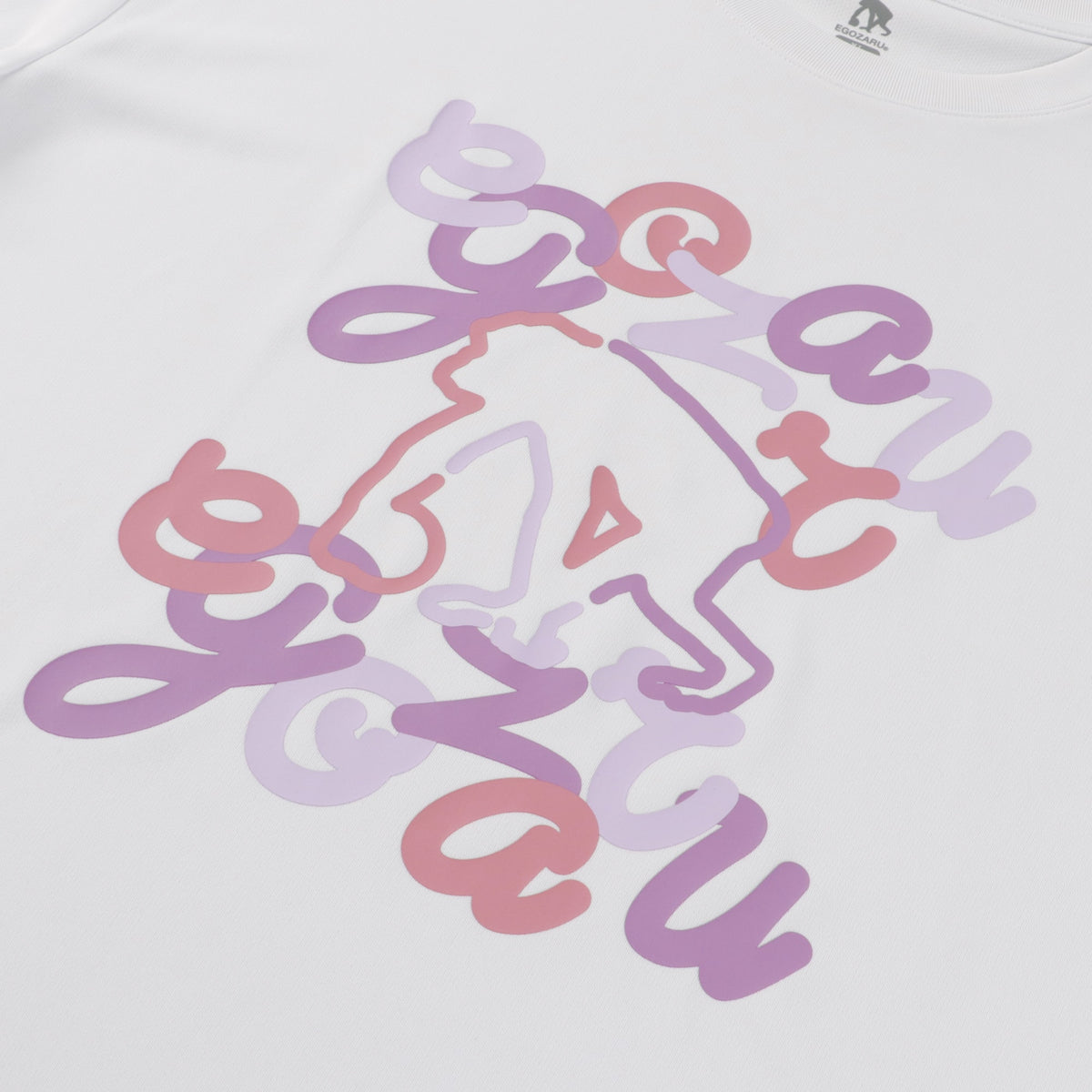 マルチスクリプト フロントプリント Tシャツ