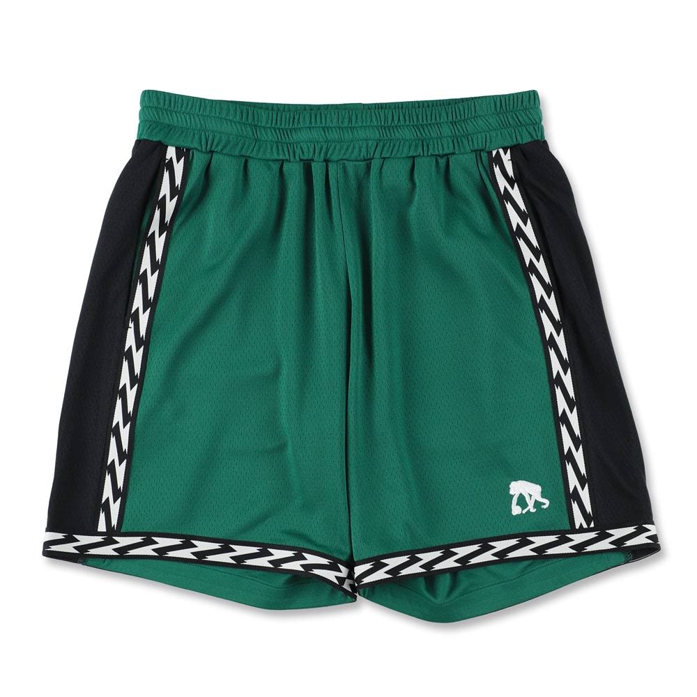 [Heart -length] Cut -off old school shorts