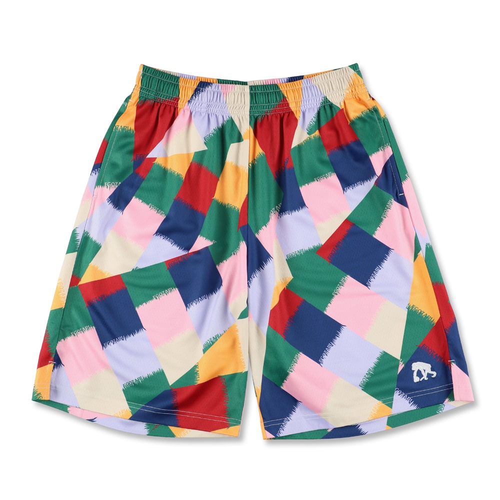 Mosaic tile shorts