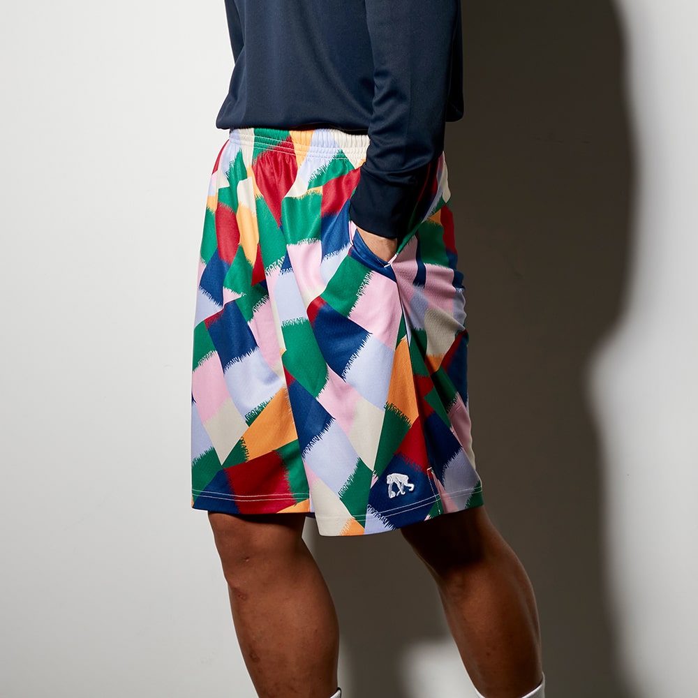 Mosaic tile shorts