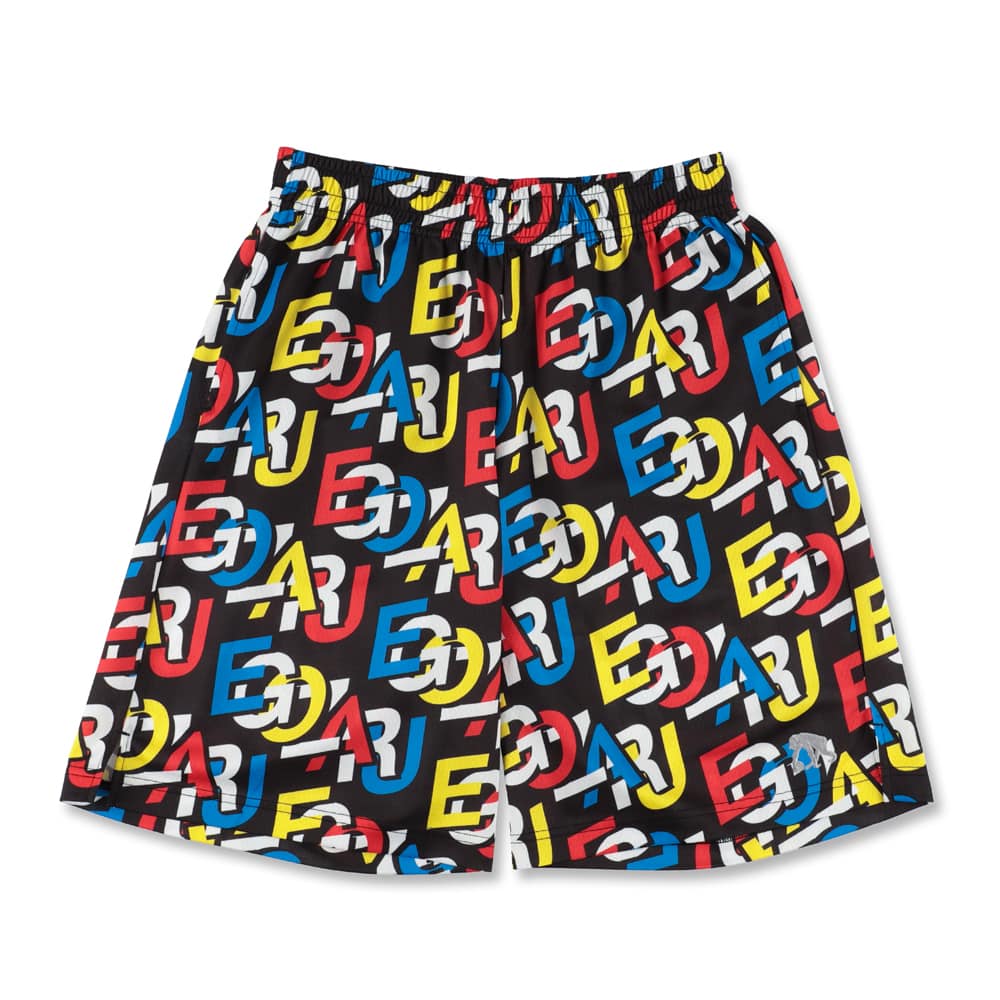 Layered logo shorts