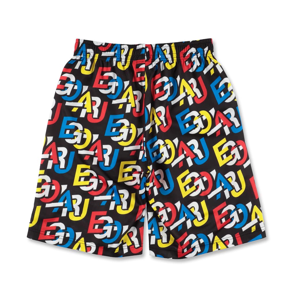 Layered logo shorts