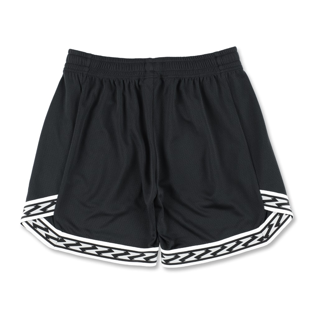 [Heart on the knee] Cut -off crank tape shorts