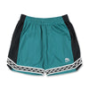 [Heart on the knee] Cut -off crank tape shorts