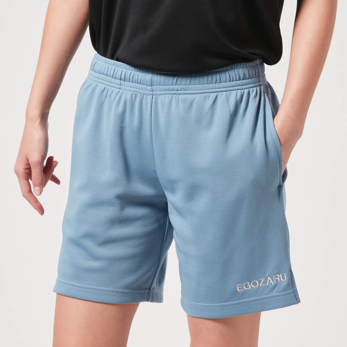 [Heart on the knee] Cut off easy shorts