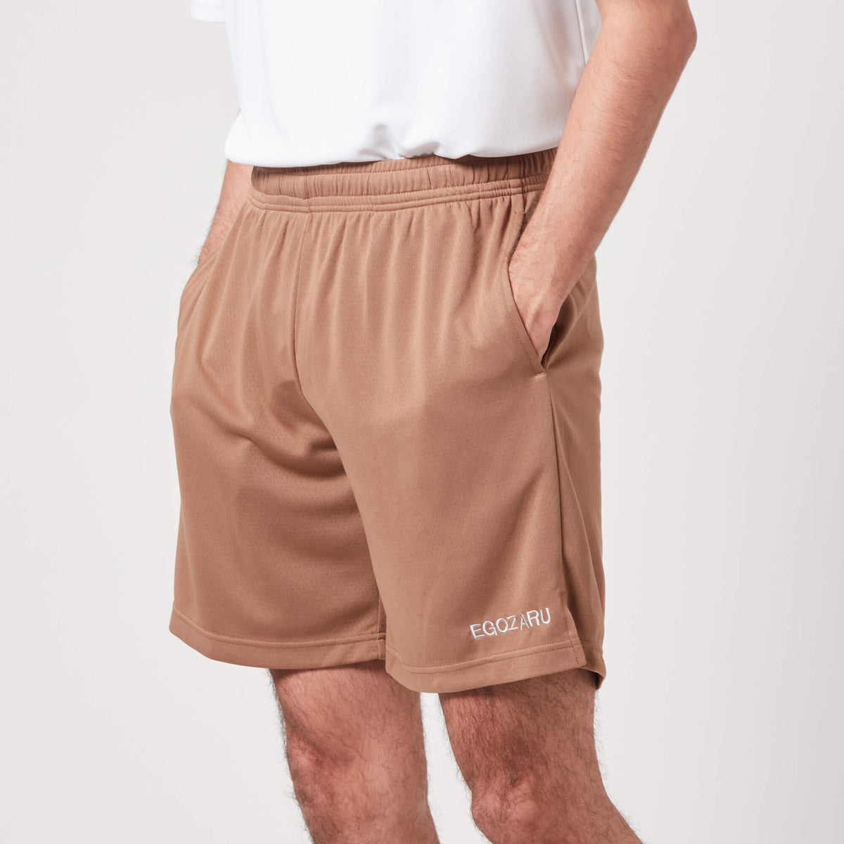 [Heart on the knee] Cut off easy shorts