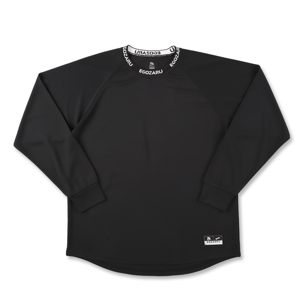 BIGシルエット ネックロゴ ロングスリーブTシャツ