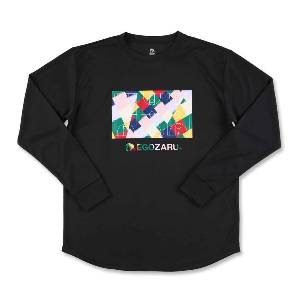 Mosaic tile long sleeve T -shirt