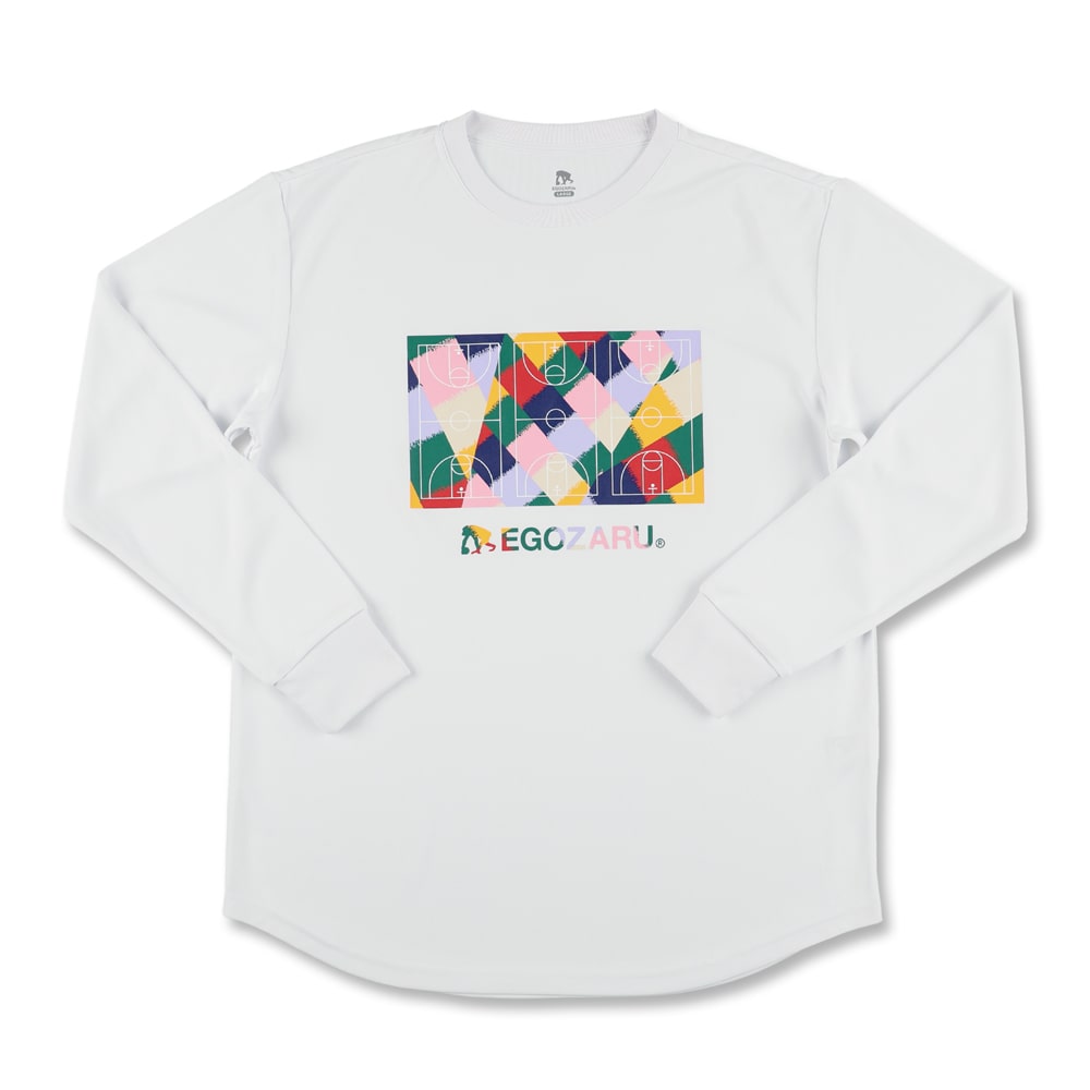 Mosaic tile long sleeve T -shirt