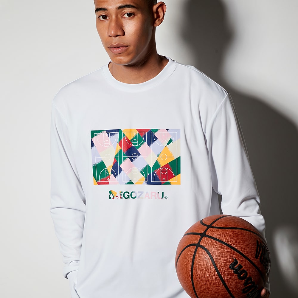 【まりもだいふく】 モザイクタイル ロングスリーブTシャツ – EGOZARU ONLINE STORE