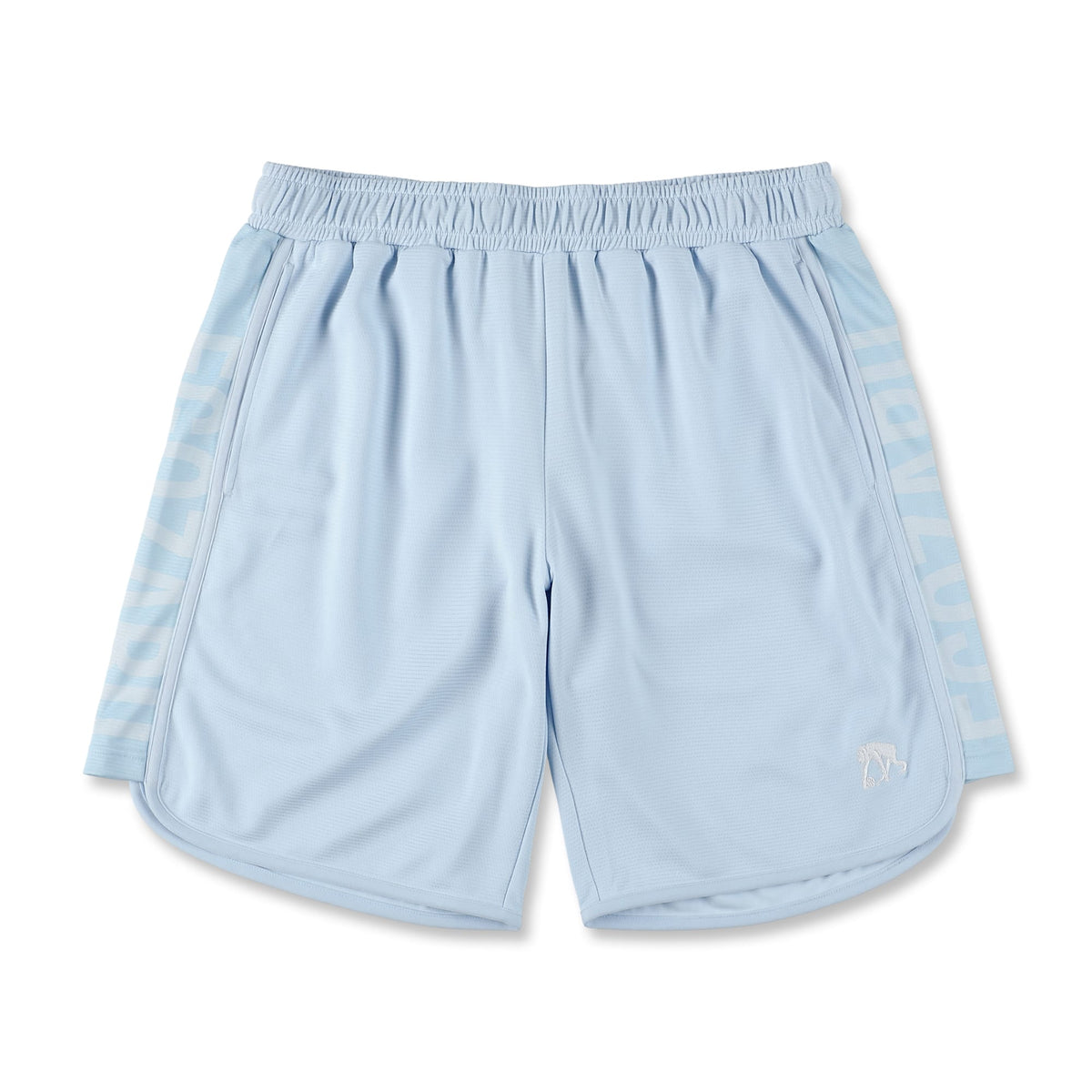 ［ひざ上丈］サイドパネル カットオフショートパンツ