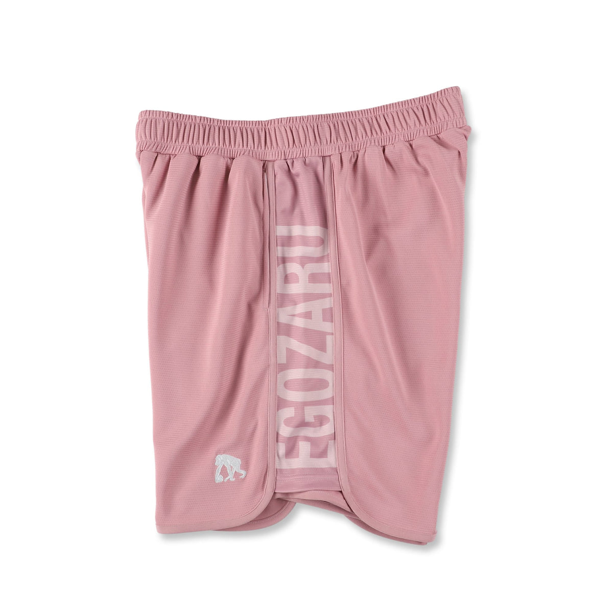 [Length above knee] Side panel cut-off shorts