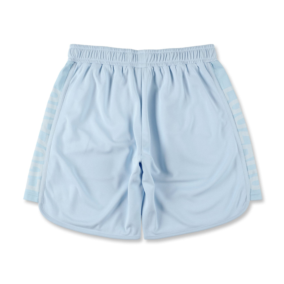 [Length above knee] Side panel cut-off shorts