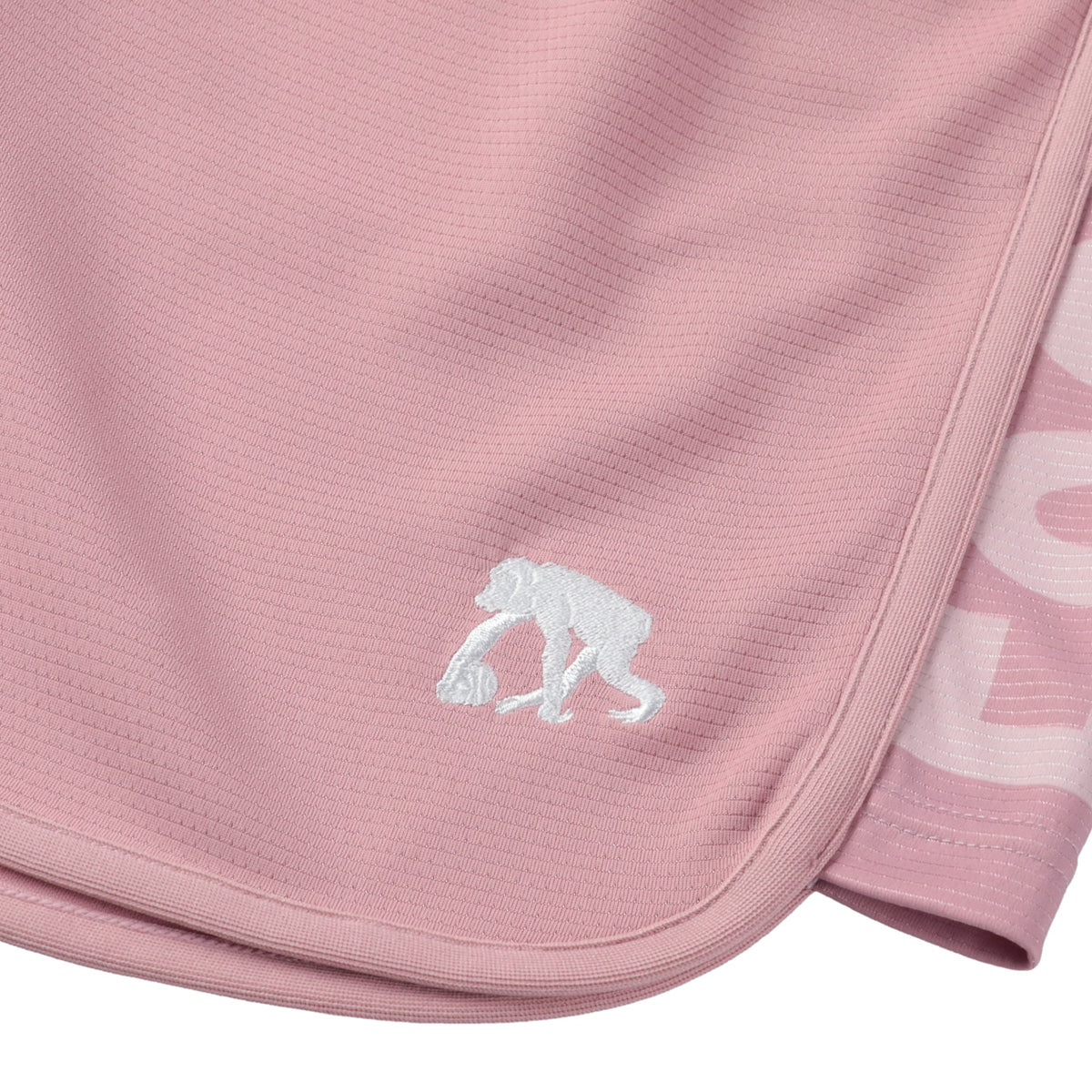 [Length above knee] Side panel cut-off shorts