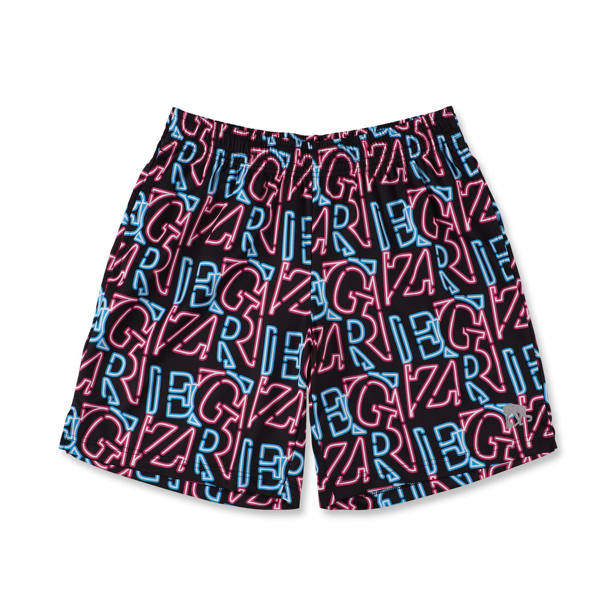 [ひざ上丈] EGZRネオン カットオフショートパンツ