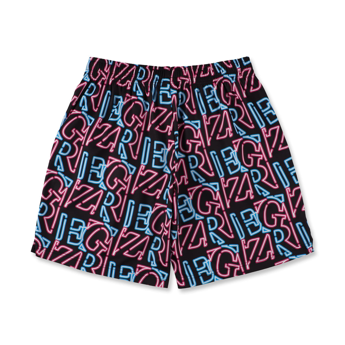 [ひざ上丈] EGZRネオン カットオフショートパンツ