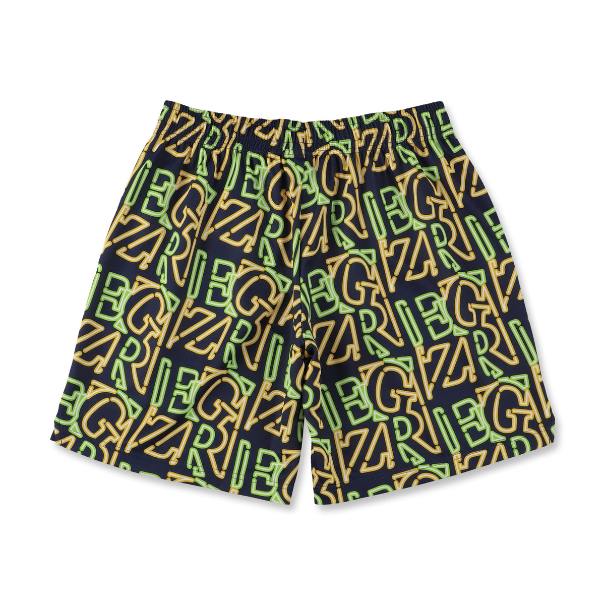 [ひざ上丈] EGZRネオン カットオフショートパンツ