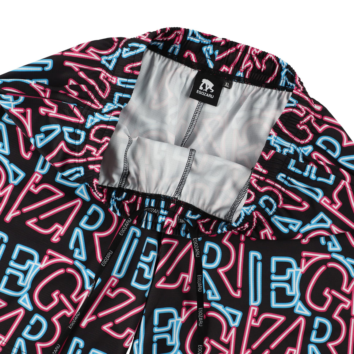 [ひざ上丈] EGZRネオン カットオフショートパンツ