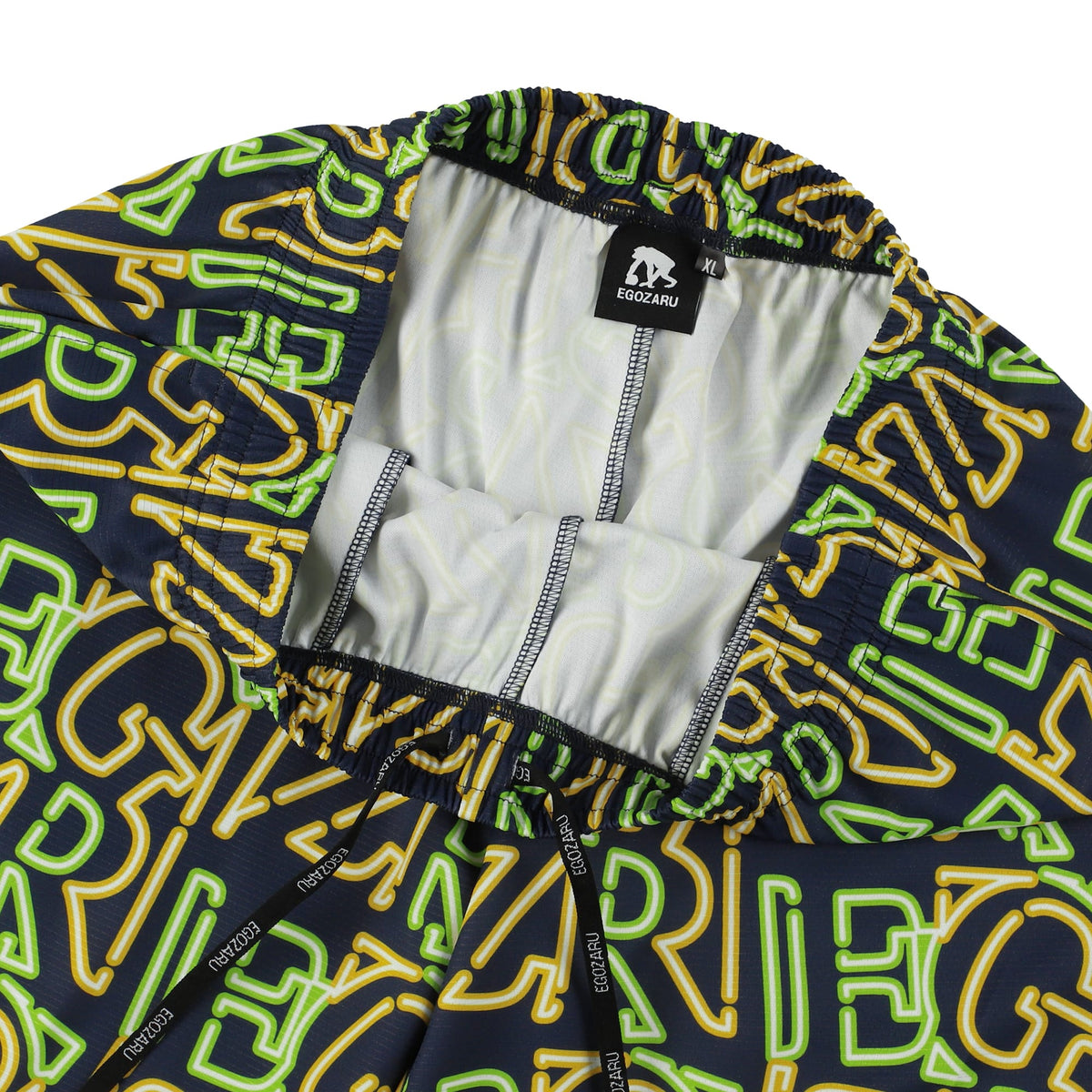 [ひざ上丈] EGZRネオン カットオフショートパンツ