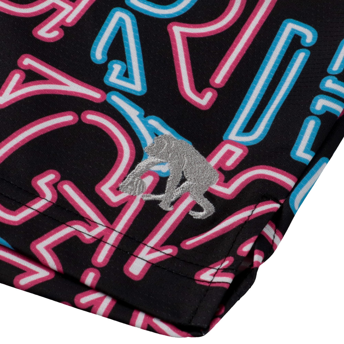 [ひざ上丈] EGZRネオン カットオフショートパンツ