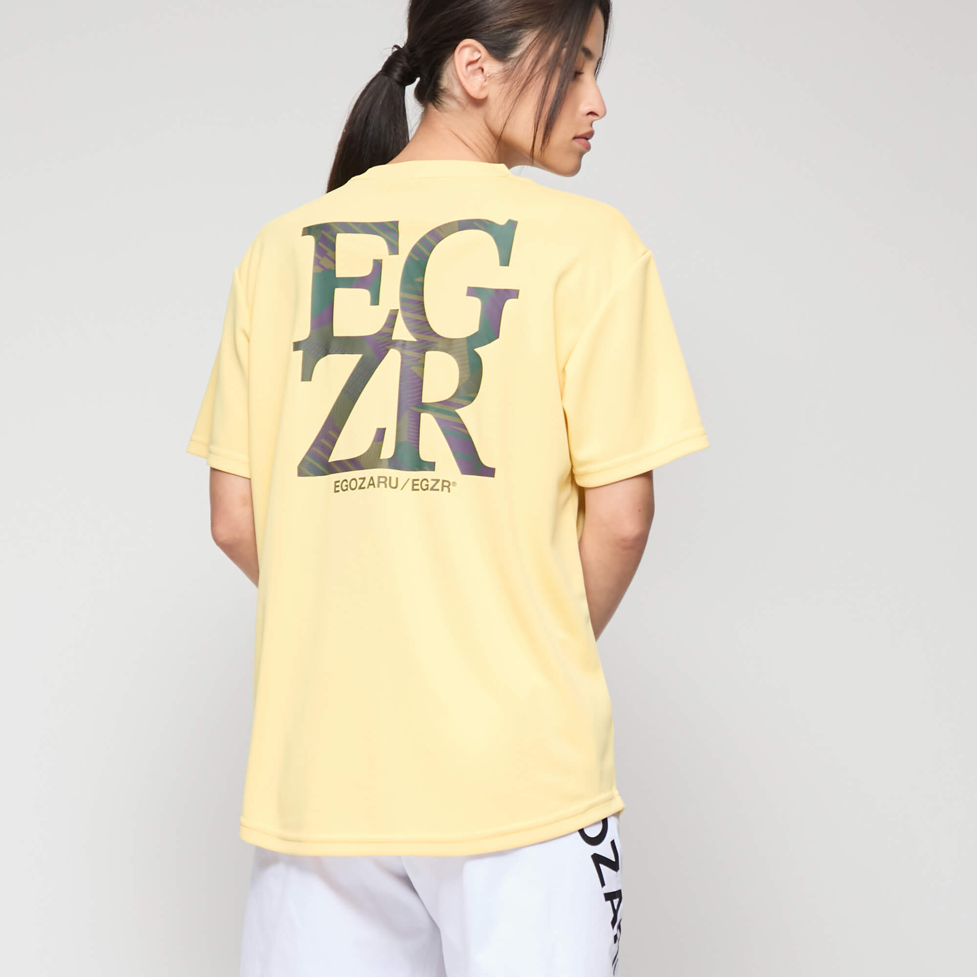 ワイドジオメトリック バックプリント Tシャツ – EGOZARU ONLINE