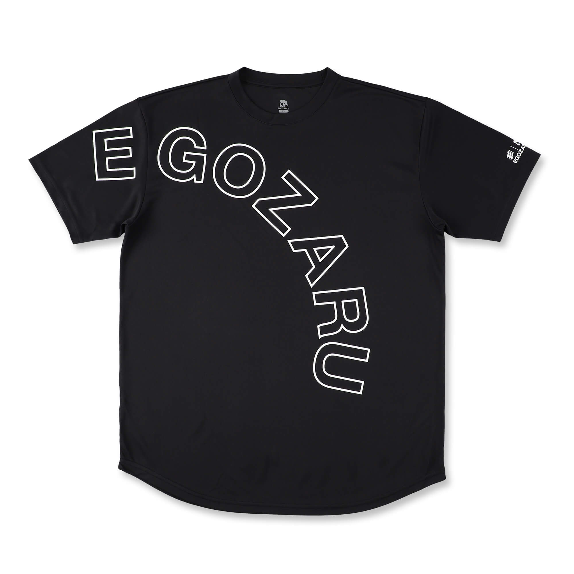 カーブ アウトラインロゴ Tシャツ – EGOZARU ONLINE STORE