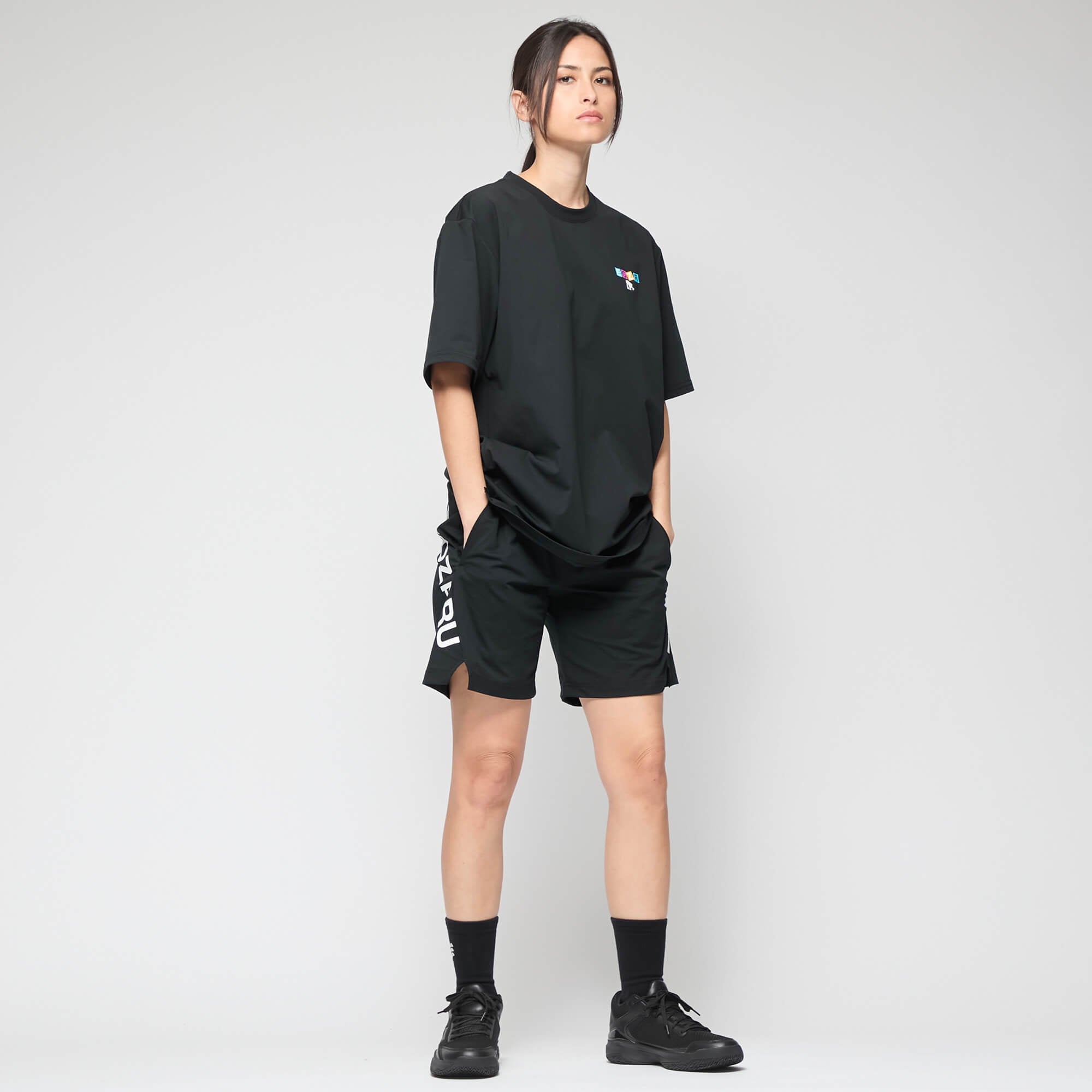 DaizyStripper まゆ Big シルエット Tee BIGシルエット カラーブロック ワンポイント Tシャツ – EGOZARU