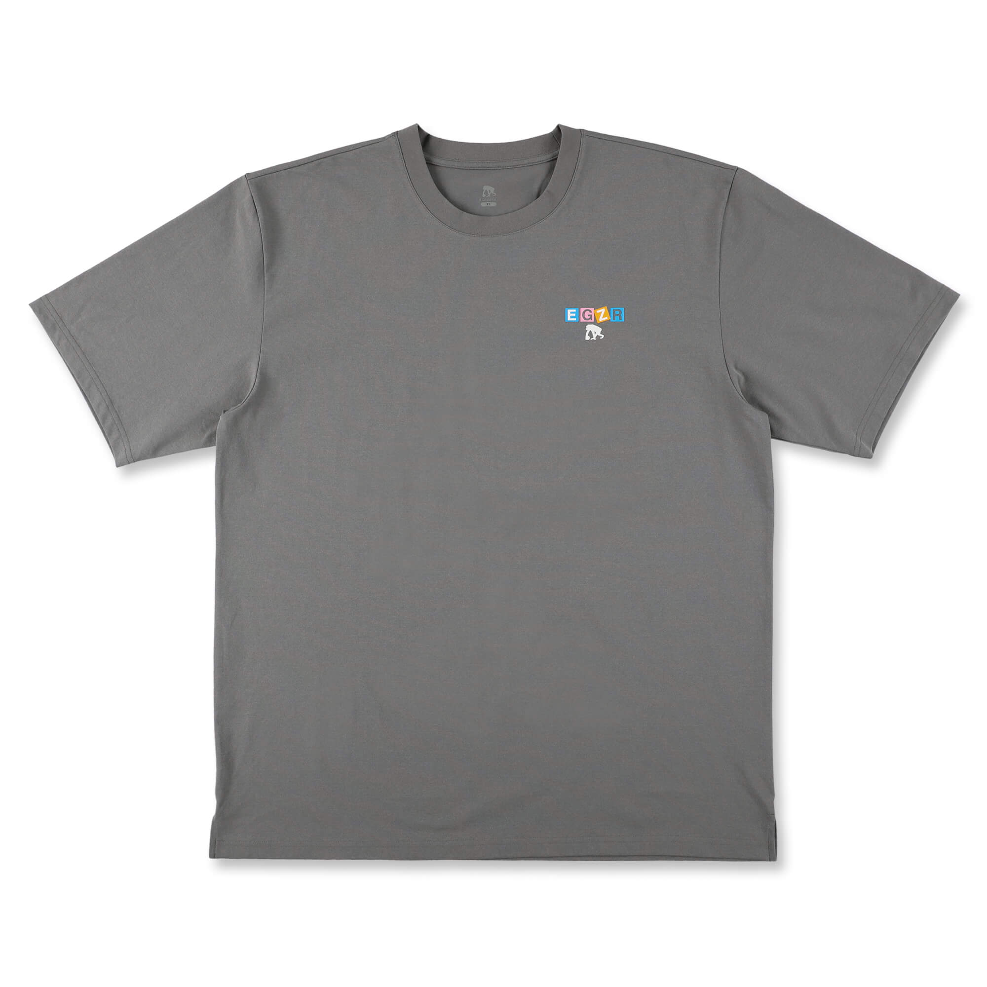 BIGシルエット カラーブロック ワンポイント Tシャツ – EGOZARU