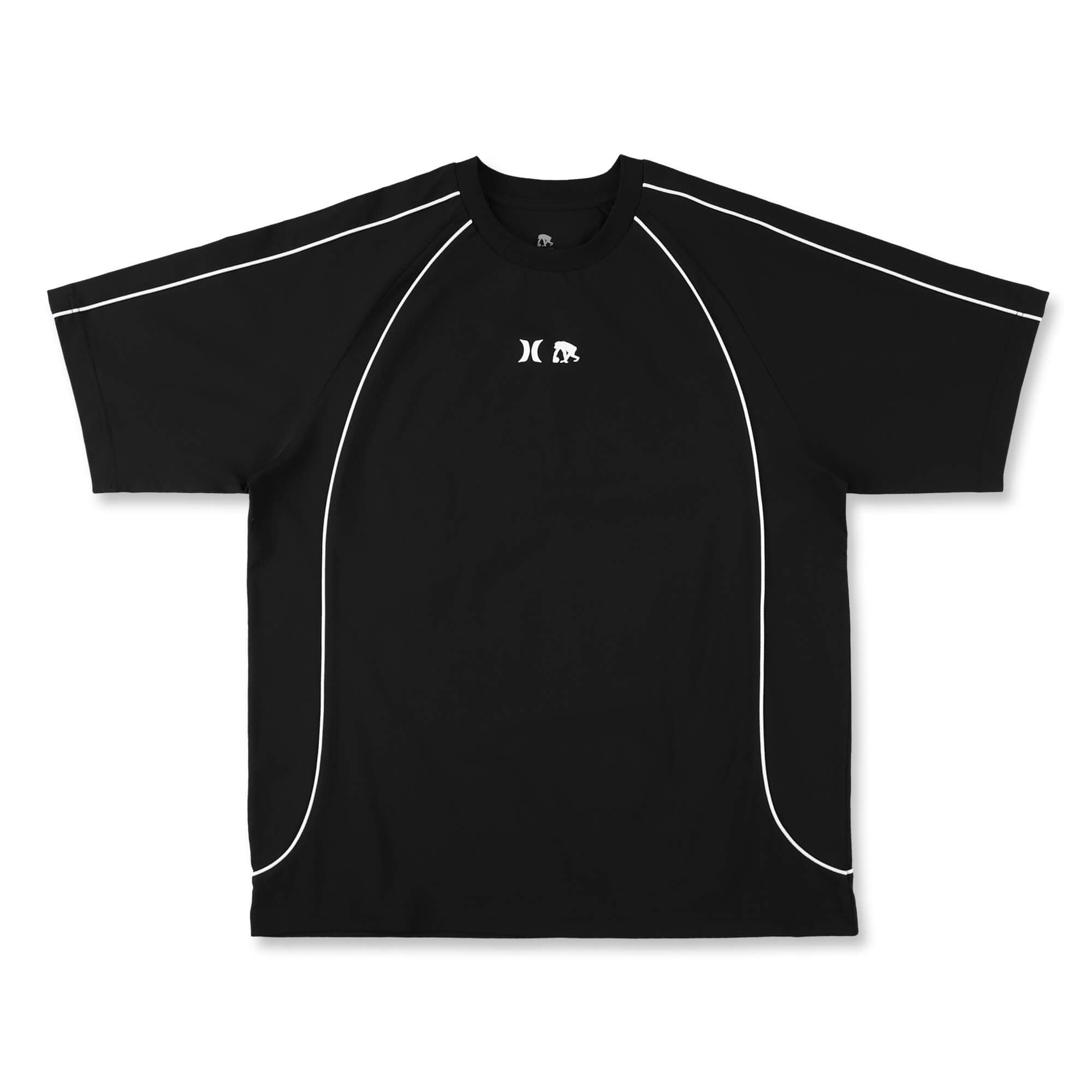 EXO公式 Yシャツ セフンSサイズ EGOZARU x Hurley スイッチラインTシャツ(ビッグシルエット
