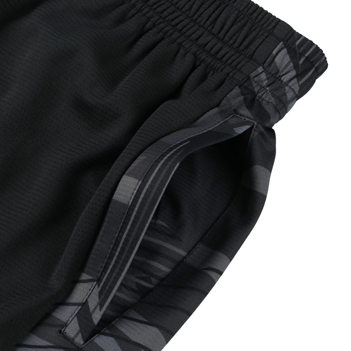 ワイドジオメトリック サイドスイッチ ショートパンツ