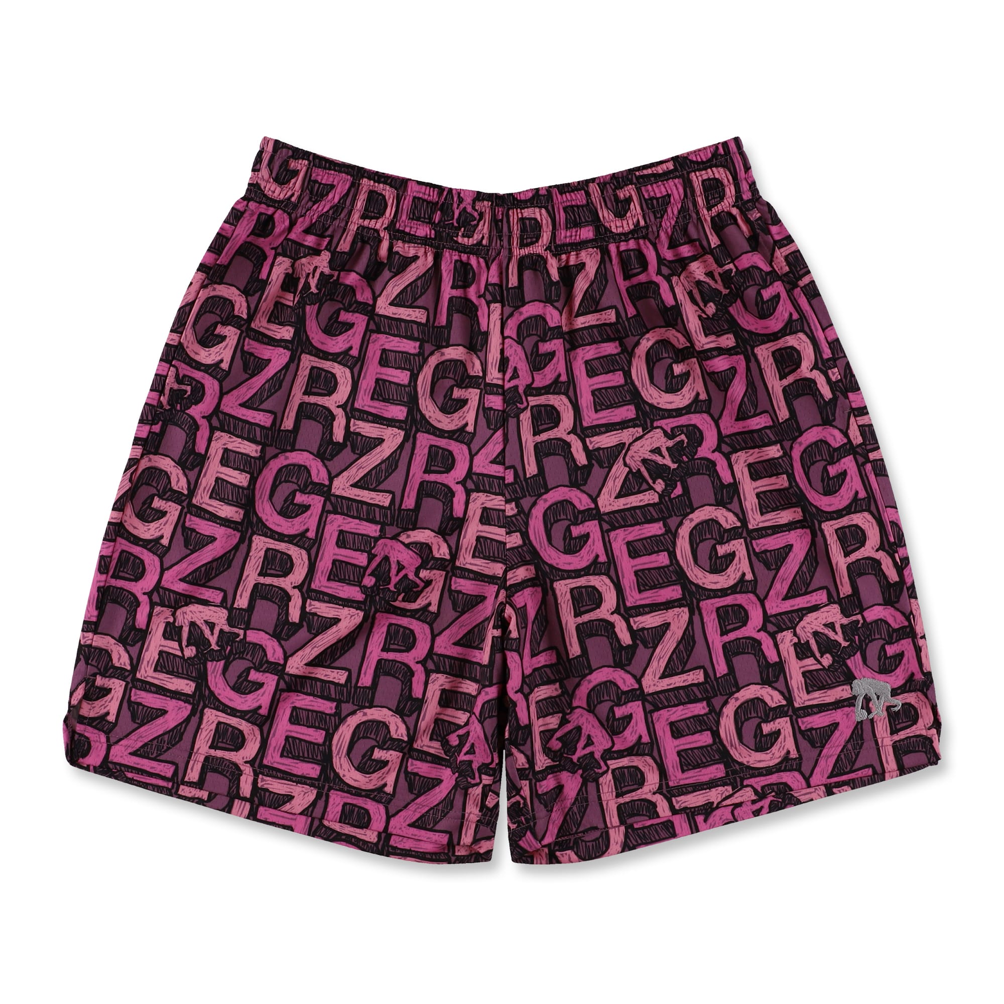 ひざ上丈］スクリブルブロック カットオフショートパンツ – EGOZARU